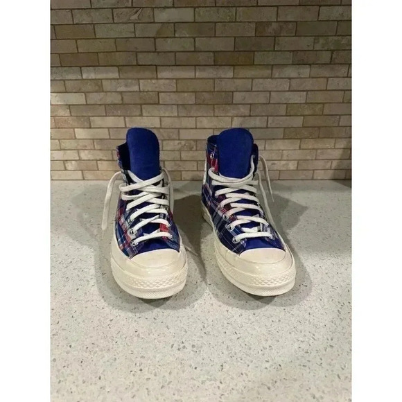 Converse Women's‎ Navy and Red Trainers  b39 - Picture 2 of 9